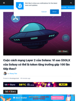 $SOLX: Dự án Layer 2 của Solana có tiềm năng tăng 100x