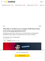 Crypto can fix its latency fairness problem. No one is asking for it yet.