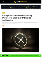 Enosys Forks Ethereum Liquidity to Enable XRP Stablecoins