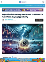 Major Bitcoin Price Drop Alert: Crash To $98,000 To Fuel Altcoin Buying Opportunity