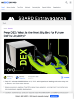 Hyperliquid, Aster, and the Battle for Perp DEX Dominance in 2025