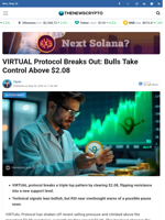 VIRTUAL Protocol Breaks Out: Bulls Take Control Above $2.08 - TheNewsCrypto