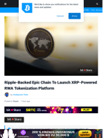Ripple-Backed Epic Chain To Launch XRP-Powered RWA Tokenization Platform | Bitcoinist.com