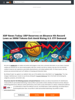 XRP News Today: XRP Reserves on Binance Hit Record Lows as 300M Tokens Exit Amid Rising U.S. ETF Demand - Brave New Coin