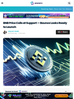 BNB Price Coils at Support — Bounce Looks Ready to Launch
