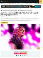 Lummis Says CLARITY Act Offers Strong DeFi Protections