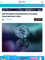XRP Price Risks Crash Below $2 As Correction Takes Hold, Here’s Why
