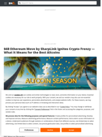 Best Altcoins Set to Explode as SharpLink Unleashes $6B Ethereum Power Play