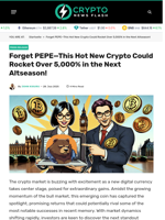 Forget PEPE—This Hot New Crypto Could Rocket Over 5,000% in the Next Altseason! - Crypto News Flash