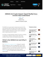 GENIUS Act Crypto Impact: What Investors Should Know