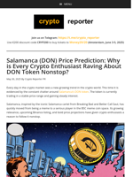 Salamanca (DON) Price Prediction: Why is Every Crypto Enthusiast Raving About DON Token Nonstop?