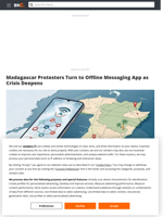 Madagascar Protesters Turn to Offline Messaging App as Crisis Deepens - Brave New Coin