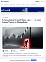 Polymarket and Kalshi Crack Down on Insider Trading