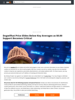Dogwifhat Price Slides Below Key Averages as $0.80 Support Becomes Critical - Brave New Coin