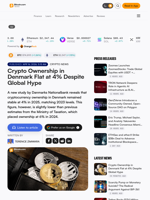 Crypto Ownership in Denmark Flat at 4% Despite Global Hype – Bitcoin News