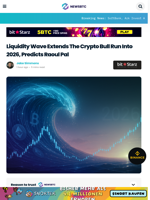 Liquidity Wave Extends Crypto Bull Run Into 2026: Raoul Pal