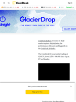 CoinDesk 20 Performance Update: Index Drops 2.5% as Nearly All Constituents Decline 