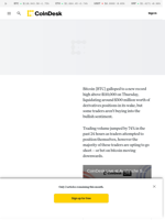 Why Traders Are Aggressively Shorting Bitcoin After BTC Price Hit New Record High?