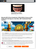 Bitcoin (BTC) Price Prediction: $72K–$74K in Focus as BTC Holds Firm During U.S.–Iran War, IBIT Technicals Flash Caution - Brave New Coin