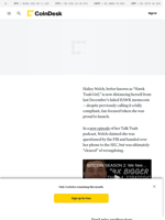 Haliey Welch Passes the Buck on Hawk Tuah Coin After December’s HAWK Scandal