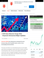 XCN Sees Massive Surge After Onyxcoin Announces Major Updates - NullTX