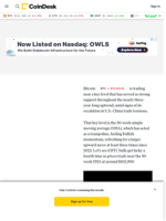 Bitcoin Near Make or Break Level as China Suspends 24% Tariff on U.S. Goods