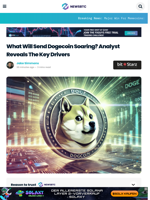 What Will Send Dogecoin Soaring? Analyst Reveals Key Drivers