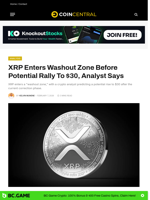 XRP Enters Washout Zone Before Potential Rally To $30, Analyst Says