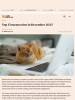 Top 13 memecoins in December 2025 - AMBCrypto