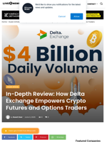 In-Depth Review: How Delta Exchange Empowers Crypto Futures and Options Traders | Live Bitcoin News