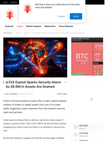 IoTeX Exploit Sparks Security Alarm As $8.8M In Assets Are Drained - NullTX