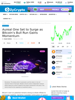 Aureal One Set to Surge as Bitcoin's Bull Run Gains Momentum