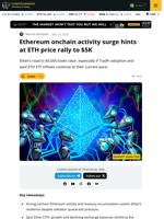 ETH Rally To $5K Likely As TradFi, ETF Flows Continue