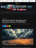 USD Policy Outlook: Navigating The Tumultuous Waters Of Tariff Chaos