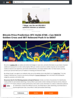 Bitcoin Price Prediction: BTC Holds $74K—Can MACD Golden Cross and IBIT Rebound Push It to $85K? - Brave New Coin