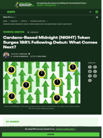 Midnight Token Explodes: Is Cardano's NIGHT The Next Big Thing?