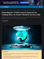 Hyperliquid’s USDH Launch Expected In Coming Days As Native Markets Secures Bid