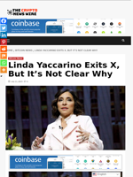 Linda Yaccarino Exits X, But It’s Not Clear Why - The Crypto News Wire