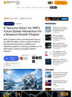 A 'Genuine Vision' for XRP’s Future Sparks Momentum for a Breakout Growth Chapter – Featured Bitcoin News