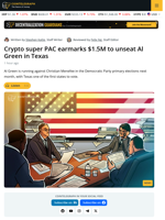 Crypto PAC to Oppose Al Green in Texas Democratic Primary