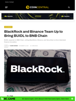 BlackRock and Binance Team Up to Bring BUIDL to BNB Chain