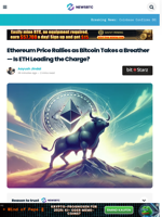 Ethereum Price Rallies as Bitcoin Takes a Breather — Is ETH Leading the Charge?