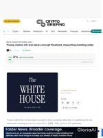 Trump claims US-Iran deal concept finalized, impacting meeting odds