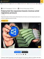 Polymarket Revenue Jumps as New Fees Take Effect