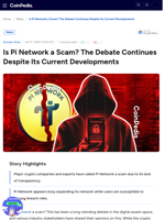 Is Pi Network a Scam? The Debate Continues Despite Its Current Developments  