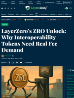 ZRO Unlock Tests Real Fee Demand for Interop