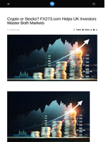 Crypto or Stocks? FX273.com Helps UK Investors Master Both Markets - Visionary Financial