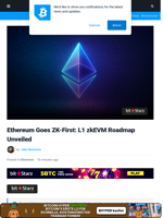 Ethereum Goes ZK-First: L1 zkEVM Roadmap Unveiled