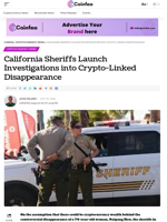 California Launches Investigations into Crypto-Linked