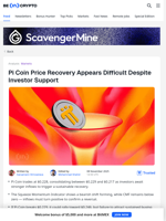 Pi Coin Price Could Recover If The Inflows Cross This Threshold